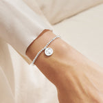 Christmas Cracker Boxed 'With Love' Bracelet | Silver Plated