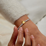 Christmas Wish 'Merry Christmas' Bracelet | Silver & Gold Plated