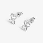 Forever Yours 'Just For You Birthday Girl' Earrings | Silver Plated