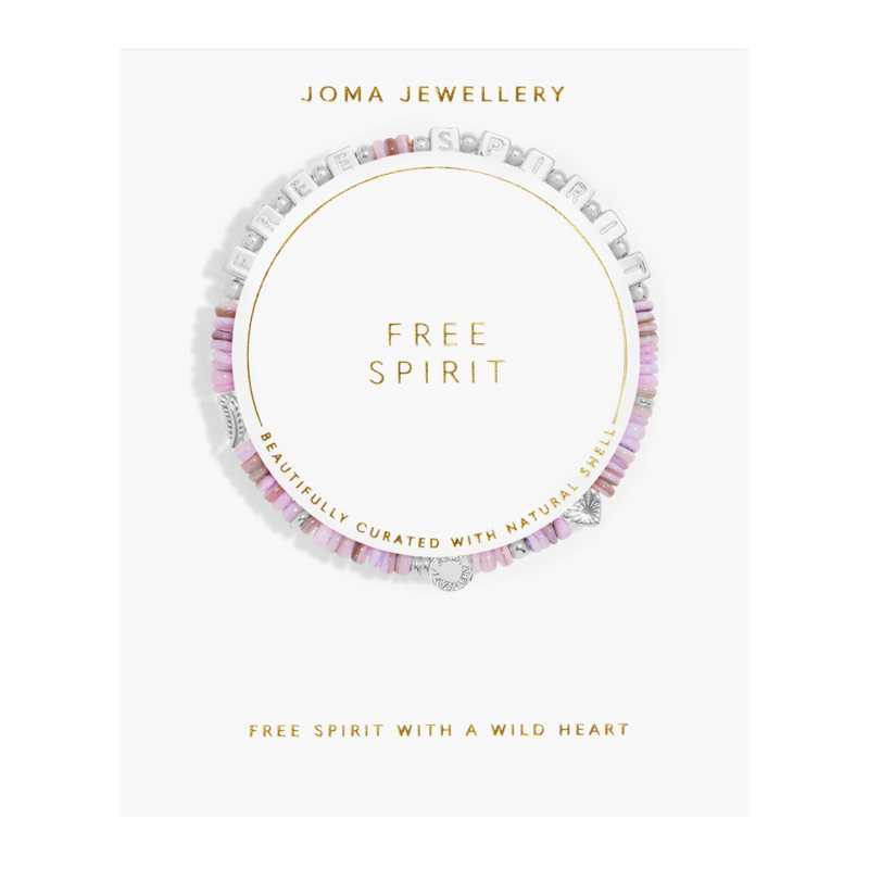 Happy Little Moments 'Free Spirit' Bracelet | Silver Plated