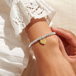 Heart Bracelet Bar | Silver & Gold Plated