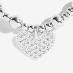 Life's a Charm 'From the Heart' Bracelet | Silver Plated