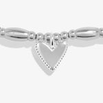 Life's A Charm 'Love' Bracelet | Silver Plated