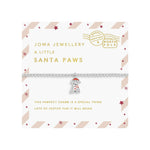 Kids’ Love From Santa 'Santa Paws' Bracelet | Silver Plated