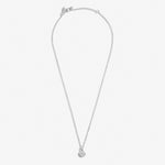 Mini Charms Coin Necklace | Silver Plated