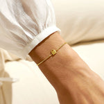 Mini Charms Lock Bracelet | Gold Plated