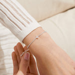 Mini Charms Pavé Diamond Bracelet | Silver Plated