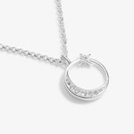 Moon Necklace | Silver Plated