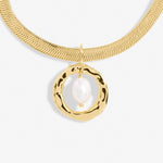 Solaria Baroque Pearl Pendant Bracelet | Gold Plated