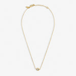 Solaria CZ Necklace | Gold Plated