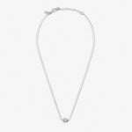 Solaria CZ Necklace | Silver Plated