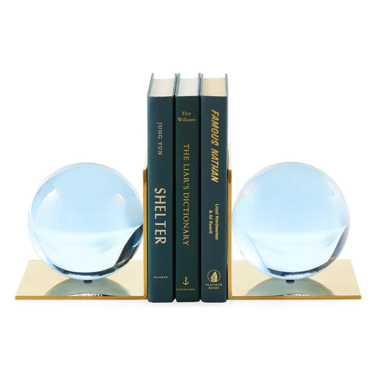 Globo Bookend Set | Blue