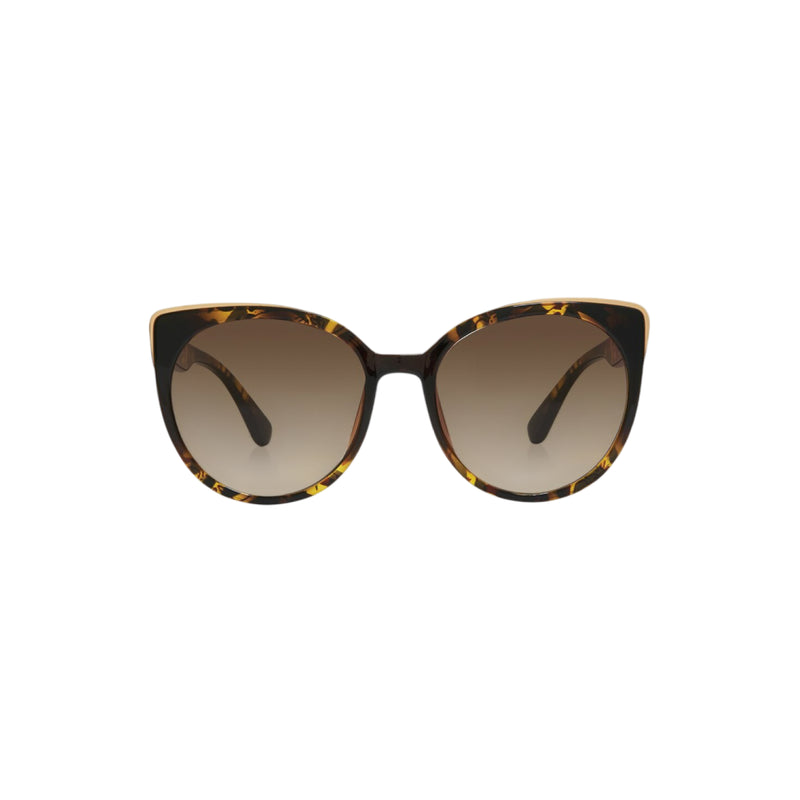 Amalfi Oversized Cat-Eye Sunglasses | Tortoiseshell