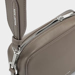 Avery Studded Crossbody Bag | Mink | Small