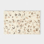 Blossom Print Scarf | Soft Tan & Mink