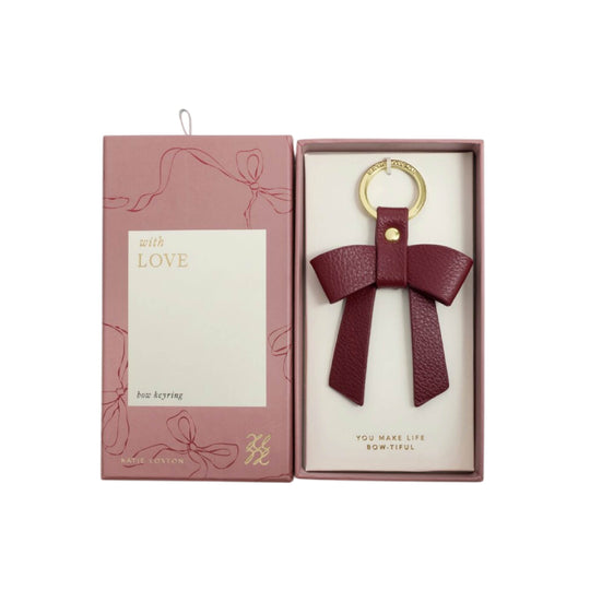 Bow-Tiful Boxed Keyring | You Make My Life Bow-Tiful | Cherry