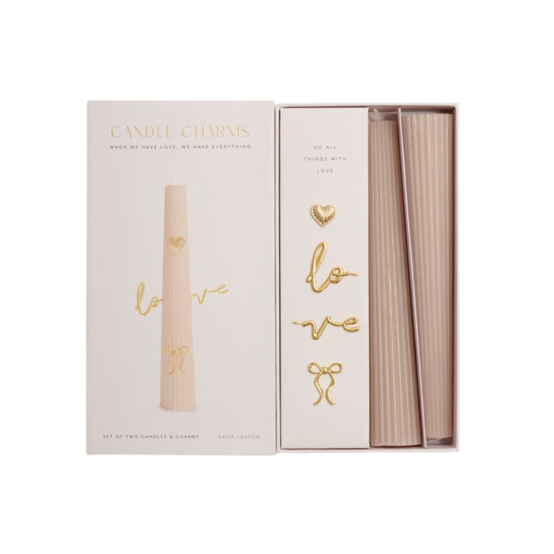 Candle Charm Gift Set | Love | Pink