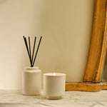 Ceramic Sentiment Candle | Happy Birthday | Blackberry Noir
