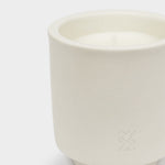 Ceramic Sentiment Candle | Happy Home | Blackberry Noir