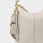 'Choose Happy' Sentiment Tag Keyring | Green Mist