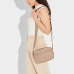 Cleo Crossbody Bag | Soft Tan | Medium