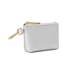 Evie Clip On Coin Purse | Silver