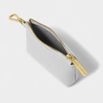 Evie Clip On Coin Purse | Silver