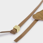 Croissant Bag Charm & Keyring | Caramel