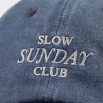 Embroidered Cap | Slow Sunday Club | Navy