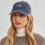 Embroidered Cap | Slow Sunday Club | Navy