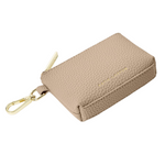 Evie Clip On Coin Purse | Soft Tan