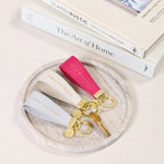 'Fabulous Friend' Sentiment Loop Keyring | Off White