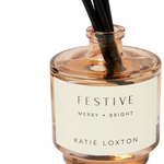 'Festive' Sentiment Reed Diffuser | Cinnamon & Nutmeg Chai