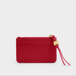 Gift Boxed Coin & Cardholder | Garnet Red