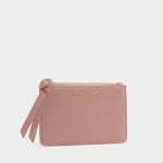Hallie Coin & Card Holder | Pink Heather