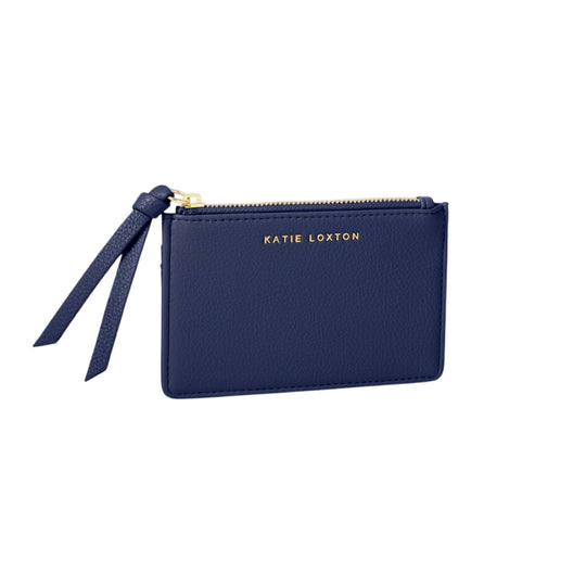 Hallie Coin & Card Holder | Midnight Blue