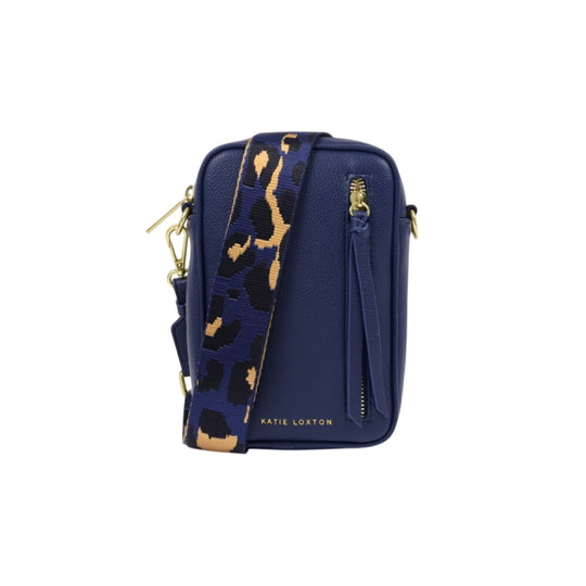 Hallie Crossbody Bag | Midnight Blue | Small