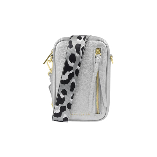 Hallie Crossbody Bag | Silver | Small