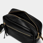 Hallie Double Strap Bag | Black