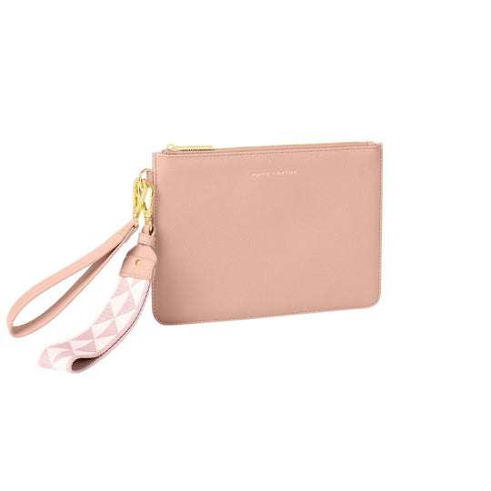 Hallie Wristlet Pouch | Blossom Pink
