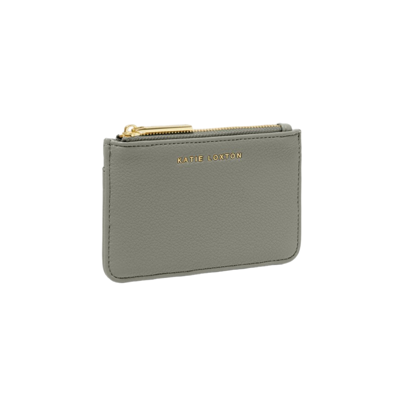 Hana Coin & Card Holder | Graphite Green