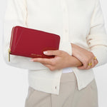 Hana Purse | Garnet Red