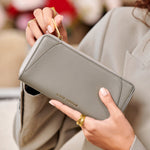 Hana Purse | Graphite Green