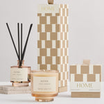 'Home' Sentiment Reed Diffuser | White Elderberry & Cotton