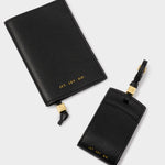 'Jet. Set. Go.' Luggage Tag | Black