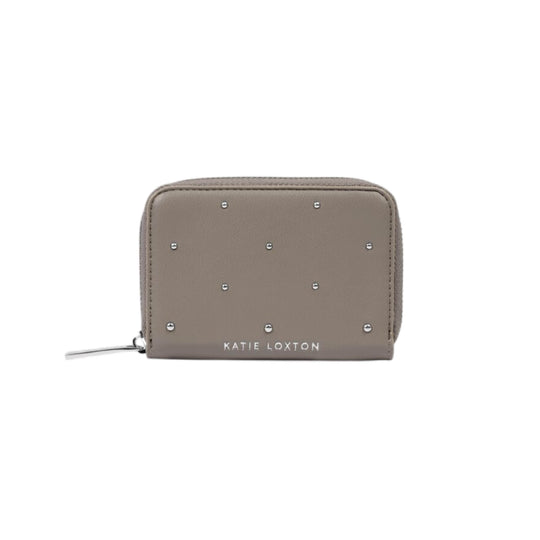 Klara Studded Concertina Purse | Mink