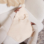 Knitted Baby Poncho | Eggshell