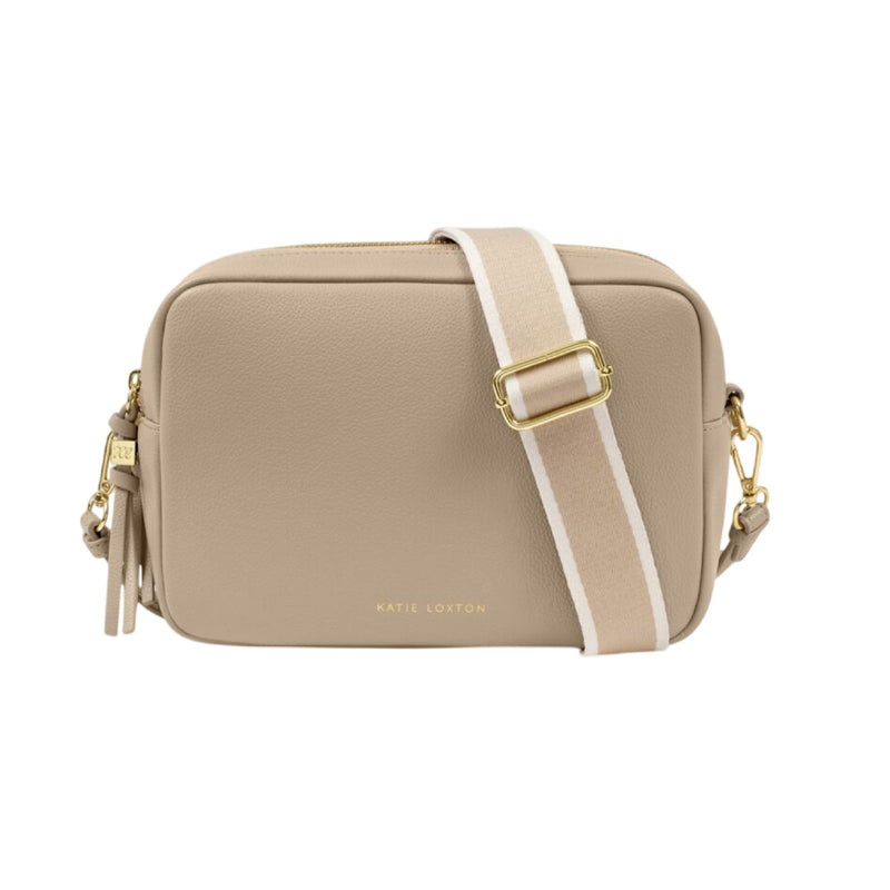 Lottie Crossbody Bag | Light Taupe | Large