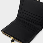 Lottie Fold-Out Purse | Black