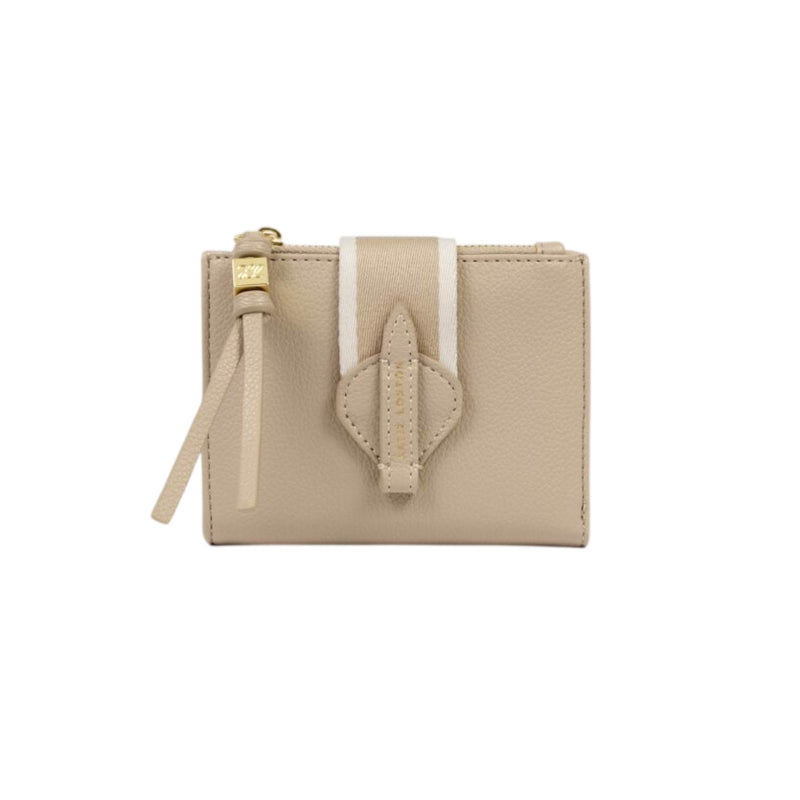 Lottie Fold-Out Purse | Light Taupe